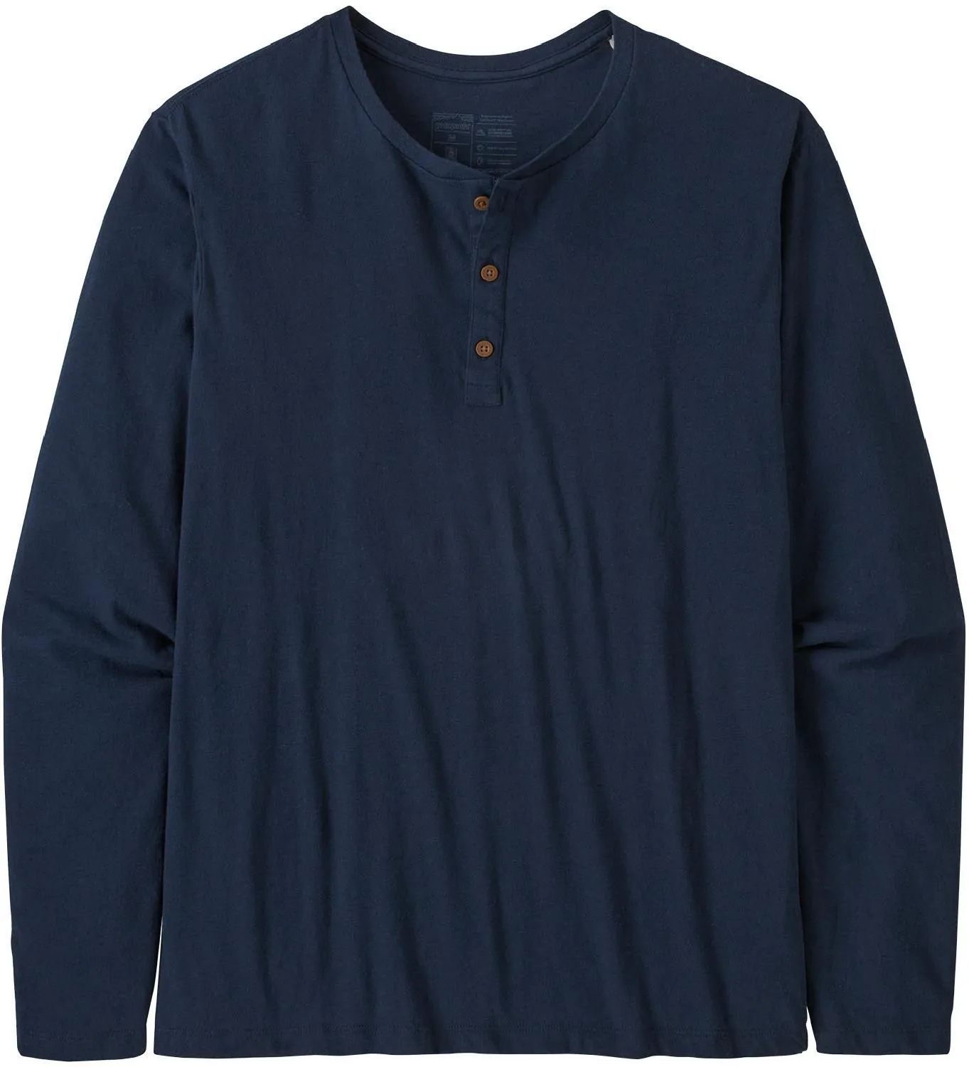 

Повседневная длинная рубашка хенли Patagonia, New Navy