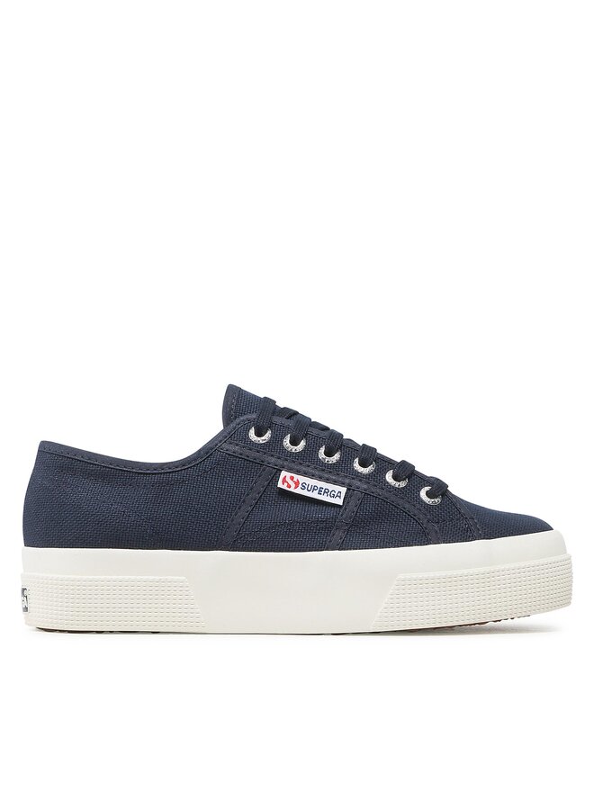 

Тканевые Кроссовки Superga 2740 Platform S21384W, темно-синий