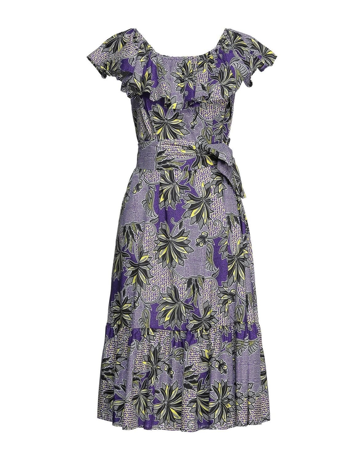 

Платье миди Brian Dales, фиолетовый