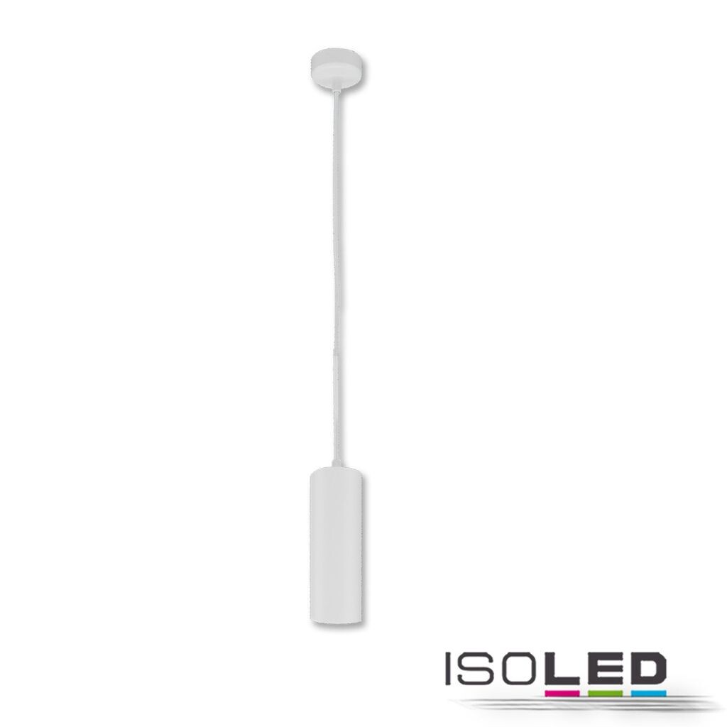 

Подвесной светильник IsoLED 130 GU10, круглый, белый, без лампочки.