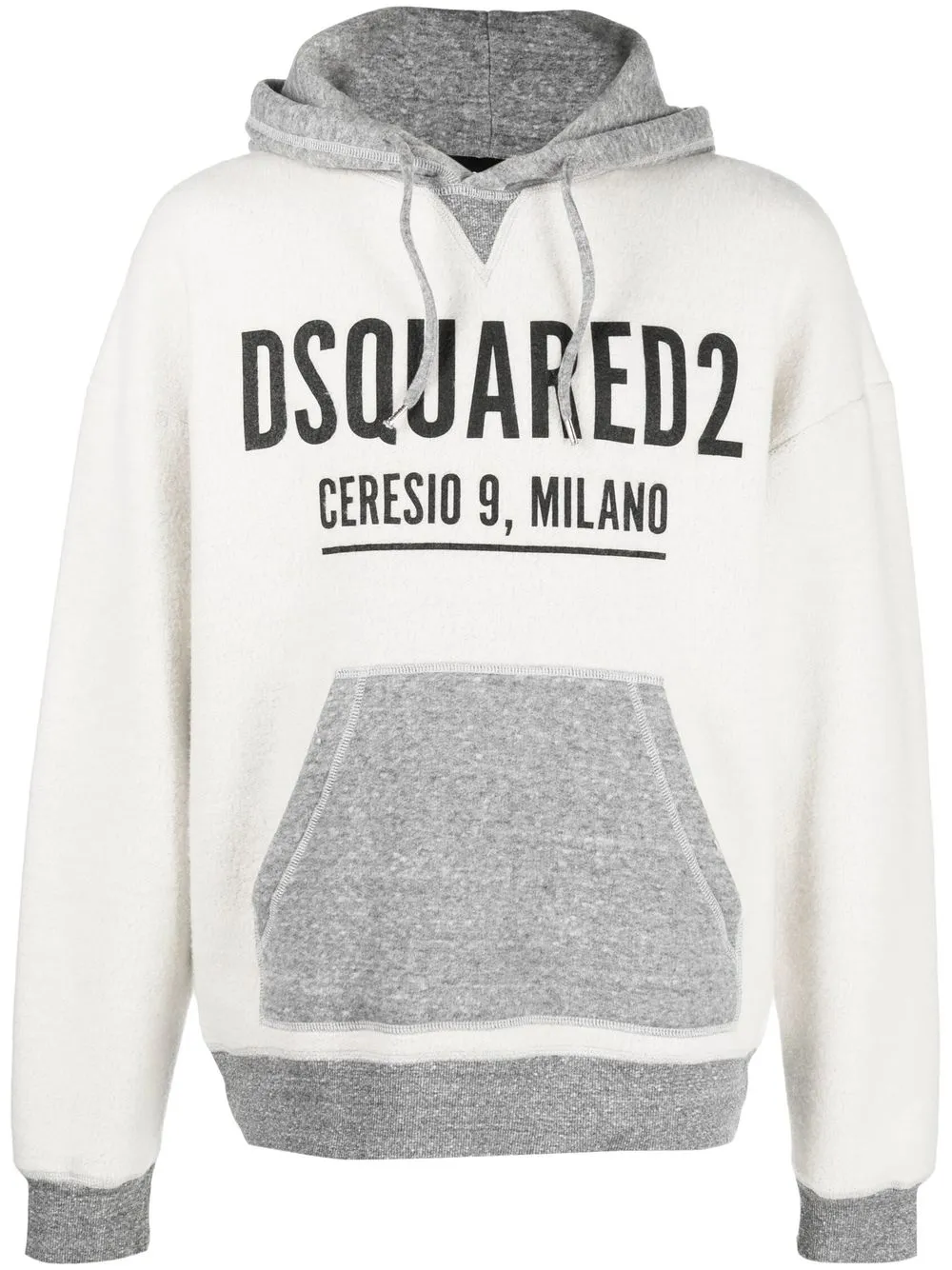 

Худи с логотипом DSQUARED2, белый