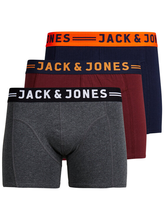 

Комплект из 3 боксеров Jack&Jones, мультиколор