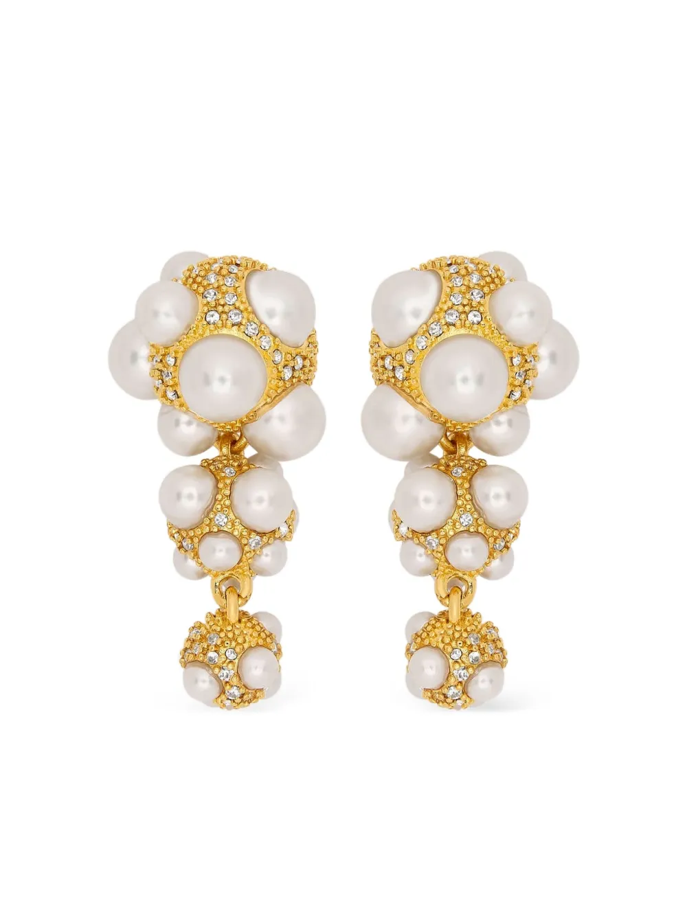 

Серьги-подвески Oscar de la Renta, золотой