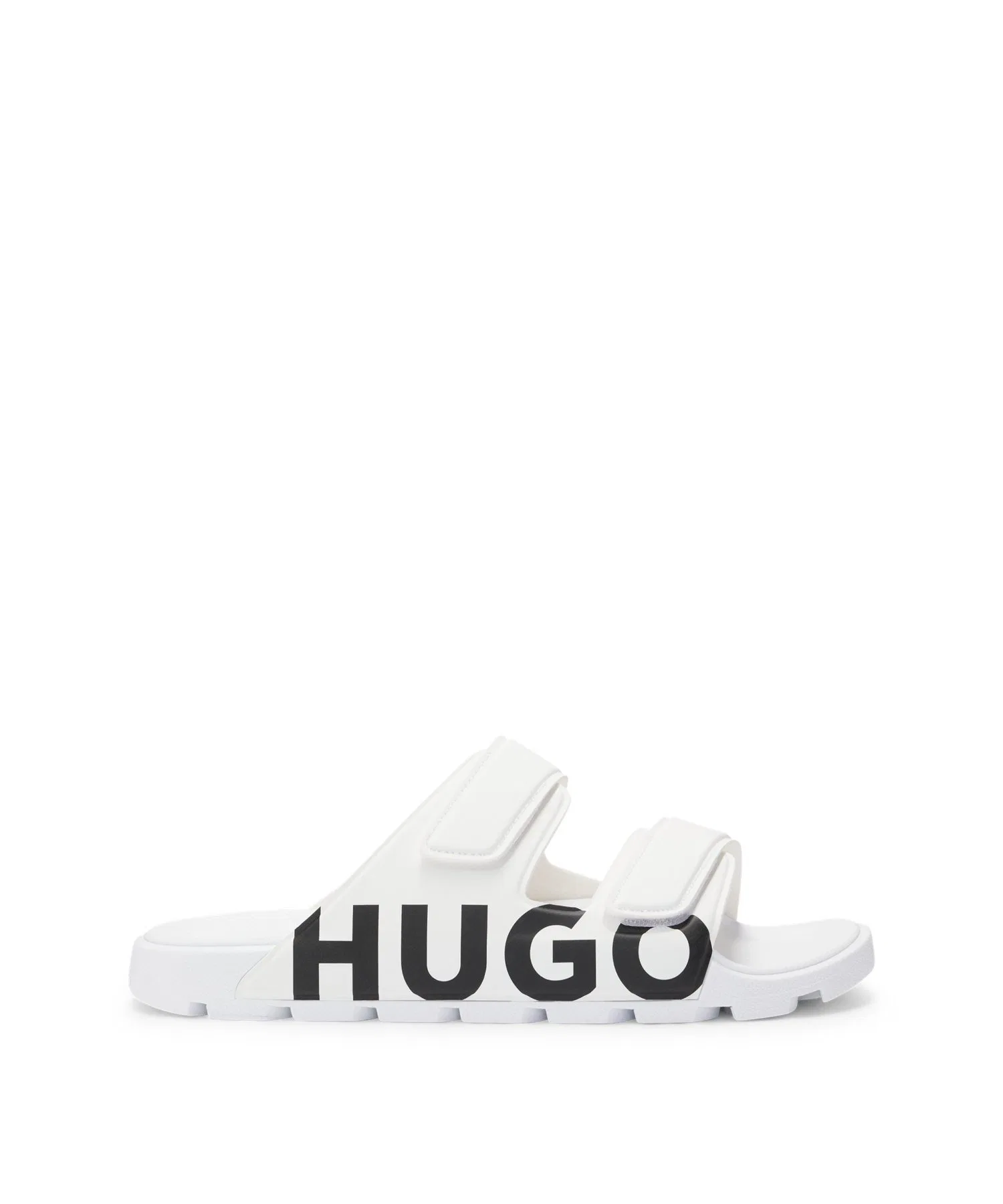 Мужские сандалии HUGO с логотипом — фото 2