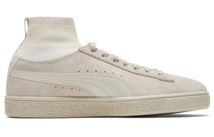 Кеды (WMNS) PUMA Suede Classic Sock Ii 'Cream y' 372562-02, кремовый — фото 2