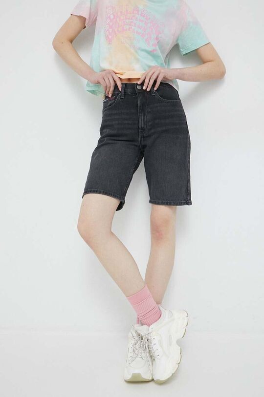 

Джинсовые шорты Tommy Jeans, черный