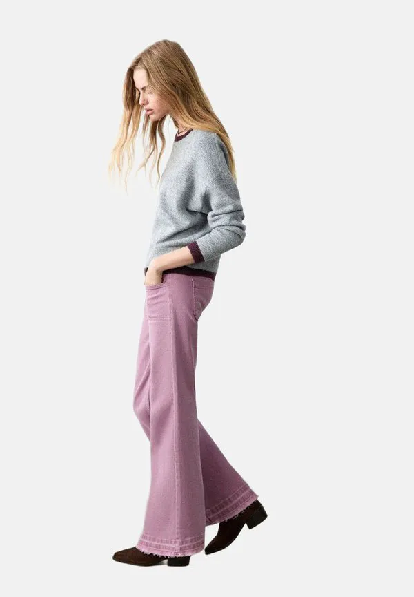Подростковые прямые джинсы Mango Kids, Pink