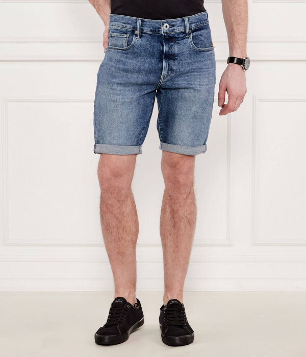 

Джинсовые шорты 3301 Slim fit G-Star Raw, синий