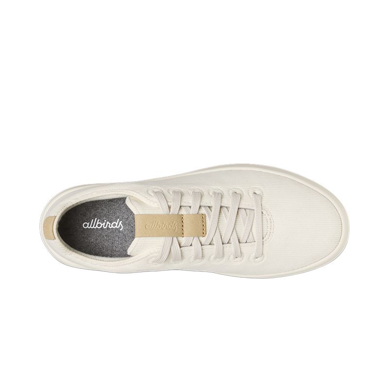 Allbirds Мужские легкие низкие повседневные кроссовки Cruiser из вельвета, кремово-желтого цвета — фото 3