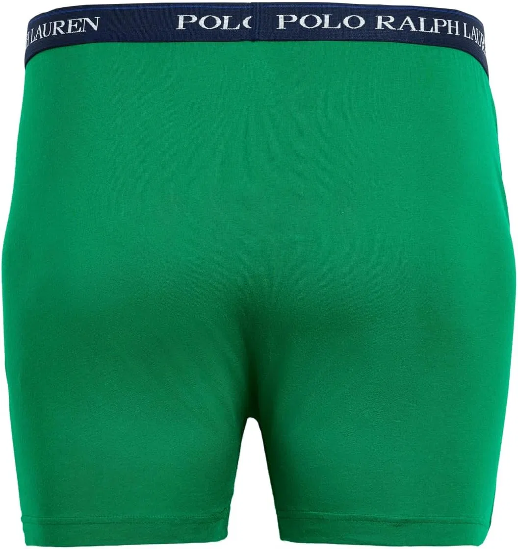 Боксеры POLO RALPH LAUREN, Polo Black/Heritage Royal/Charcoal Heather/Classic Red/Holiday Navy/Erin Green — фото 2