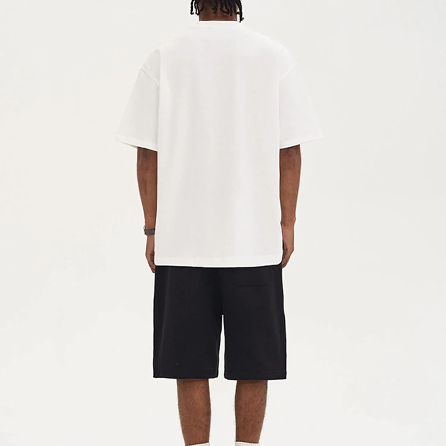 Мужская футболка Crewneck Daily Comfy Tee для повседневной носки — фото 3