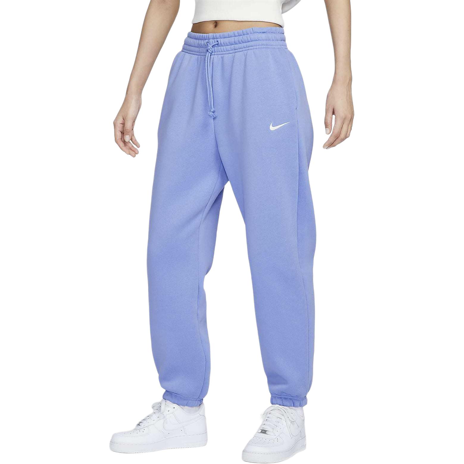 Nike Спортивные штаны Phoenix Fleece Casual, женские, Pulse Sapphire Blue/Sail White — фото 3