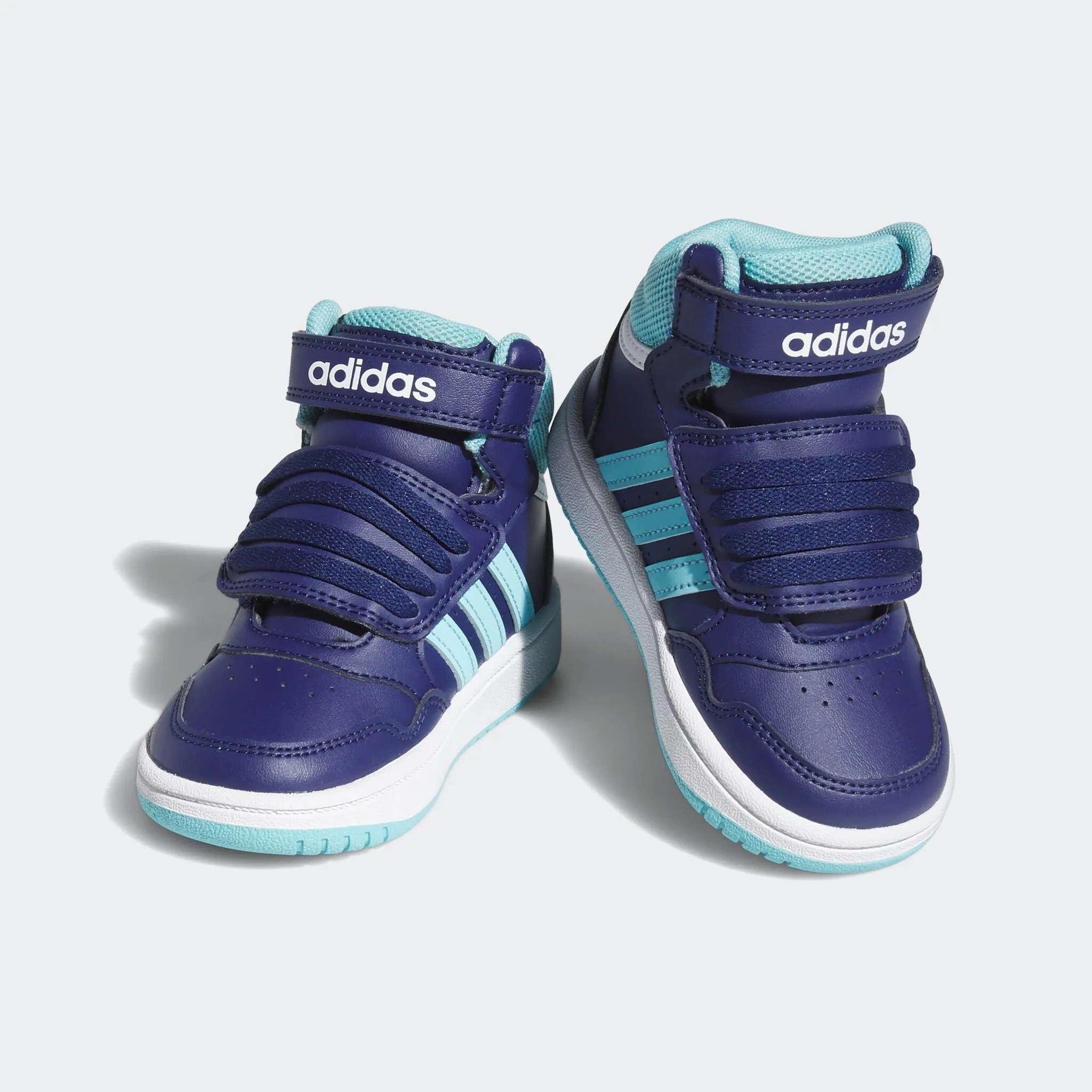 

Спортивные кроссовки adidas "HOOPS MID" Adidas Sportswear, синий