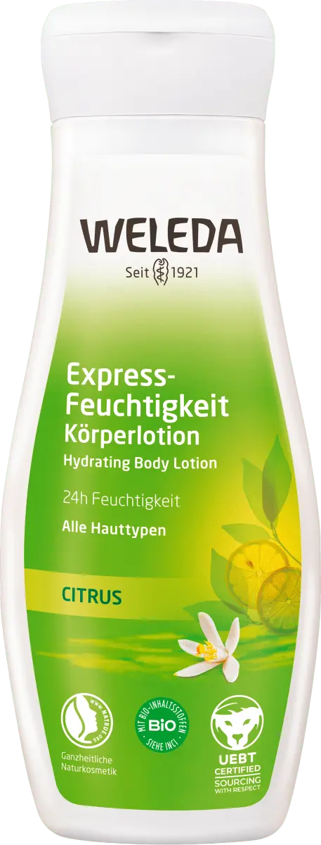 

Лосьон для тела Express Moisture Citrus 200мл Weleda