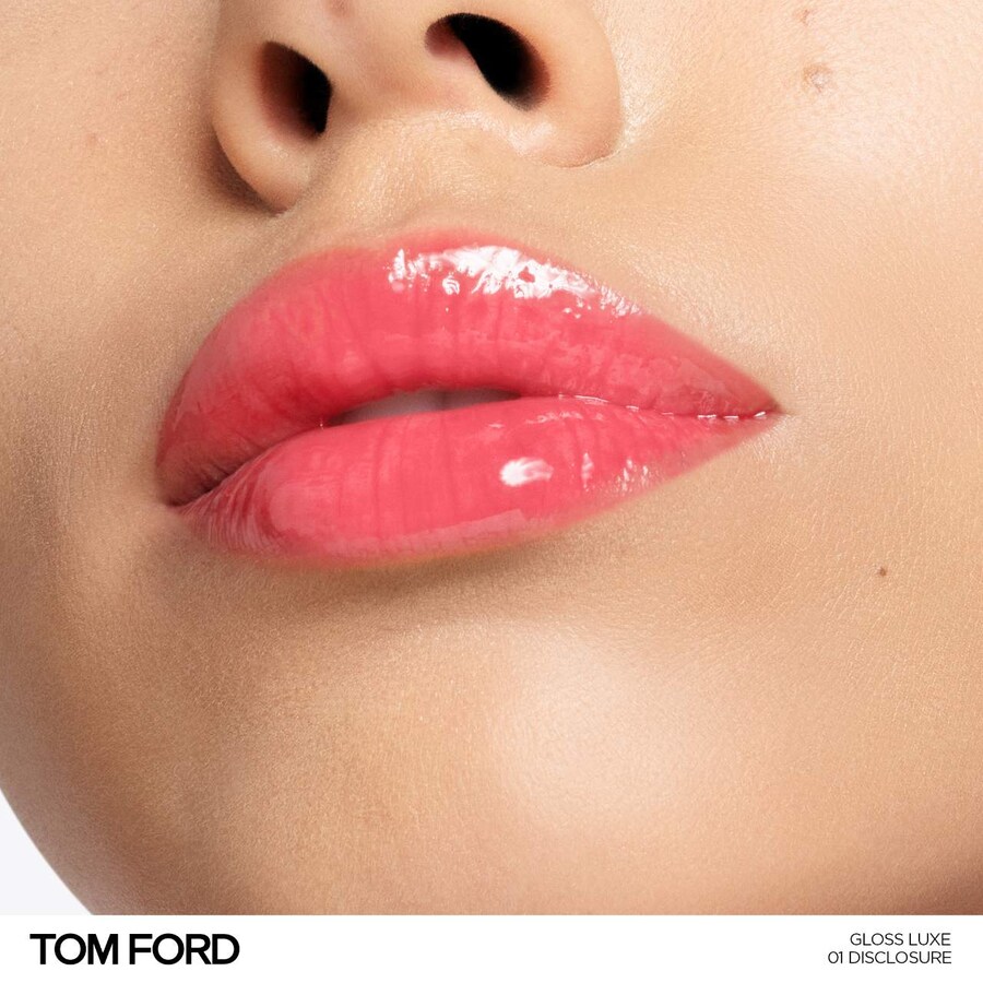 Блеск для губ Lux Lip с увлажняющим маслом жожоба TOM FORD, 7 ml/0.24 fl oz, 01 Disclosure — фото 3