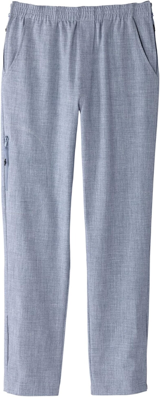 

Брюки Silverts Side Zip Linen Look Pants, цвет Breezy Blue