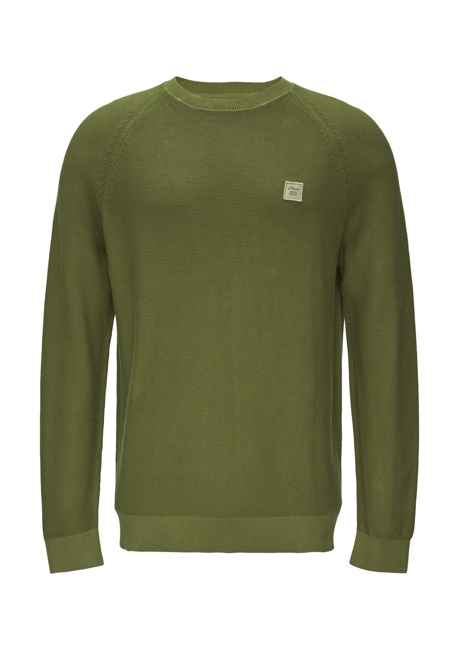 

Свитер s.Oliver Sweater, оливковый