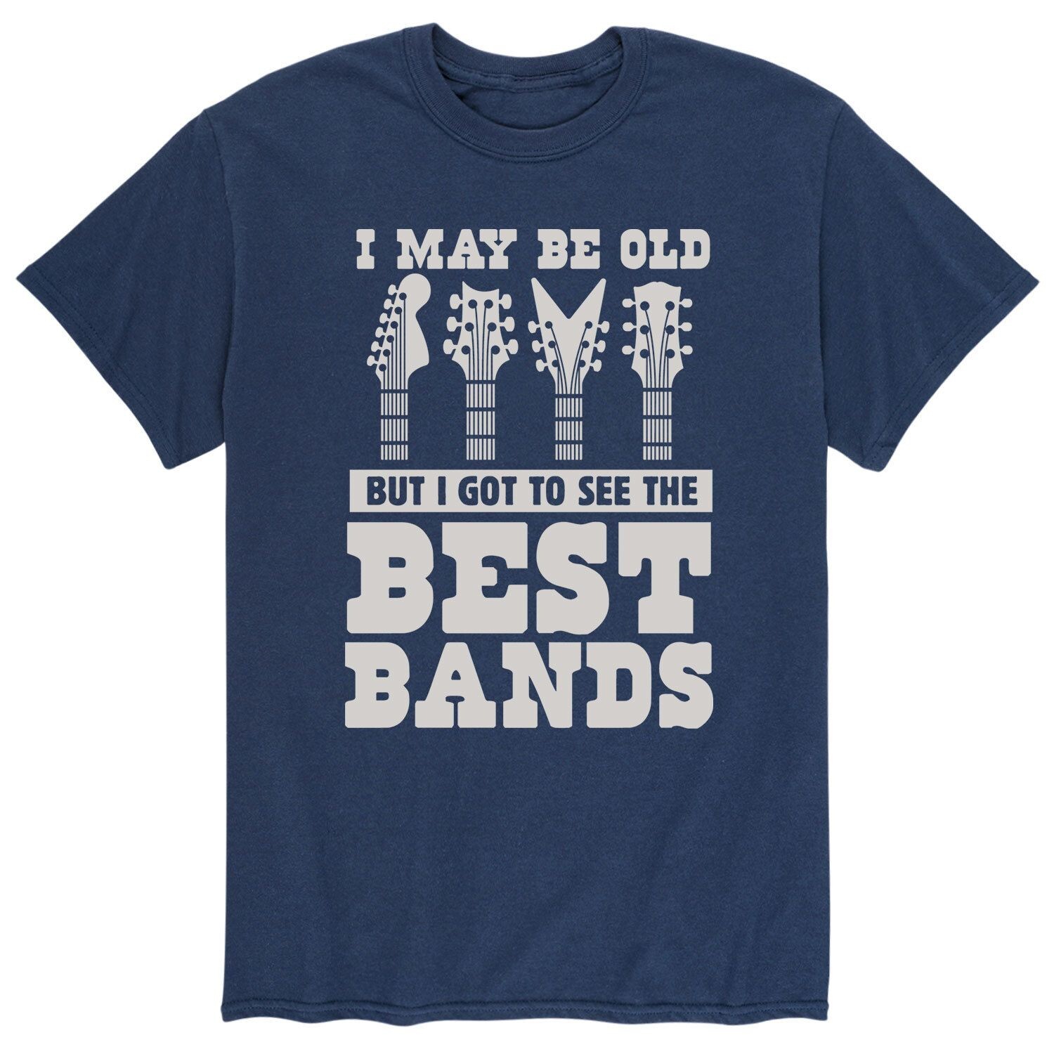 

Мужская футболка I May Be Old Best Bands Licensed Character