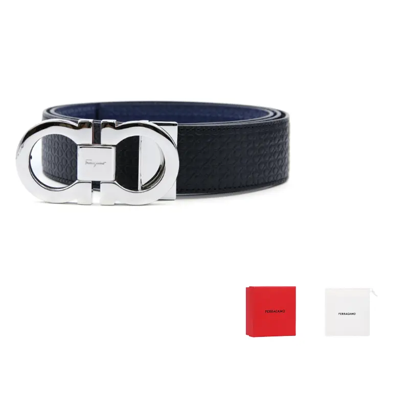 

Ferragamo Кожаный ремень мужской, Blue