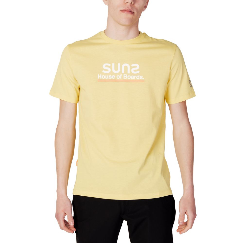 

Желтая хлопковая футболка Suns