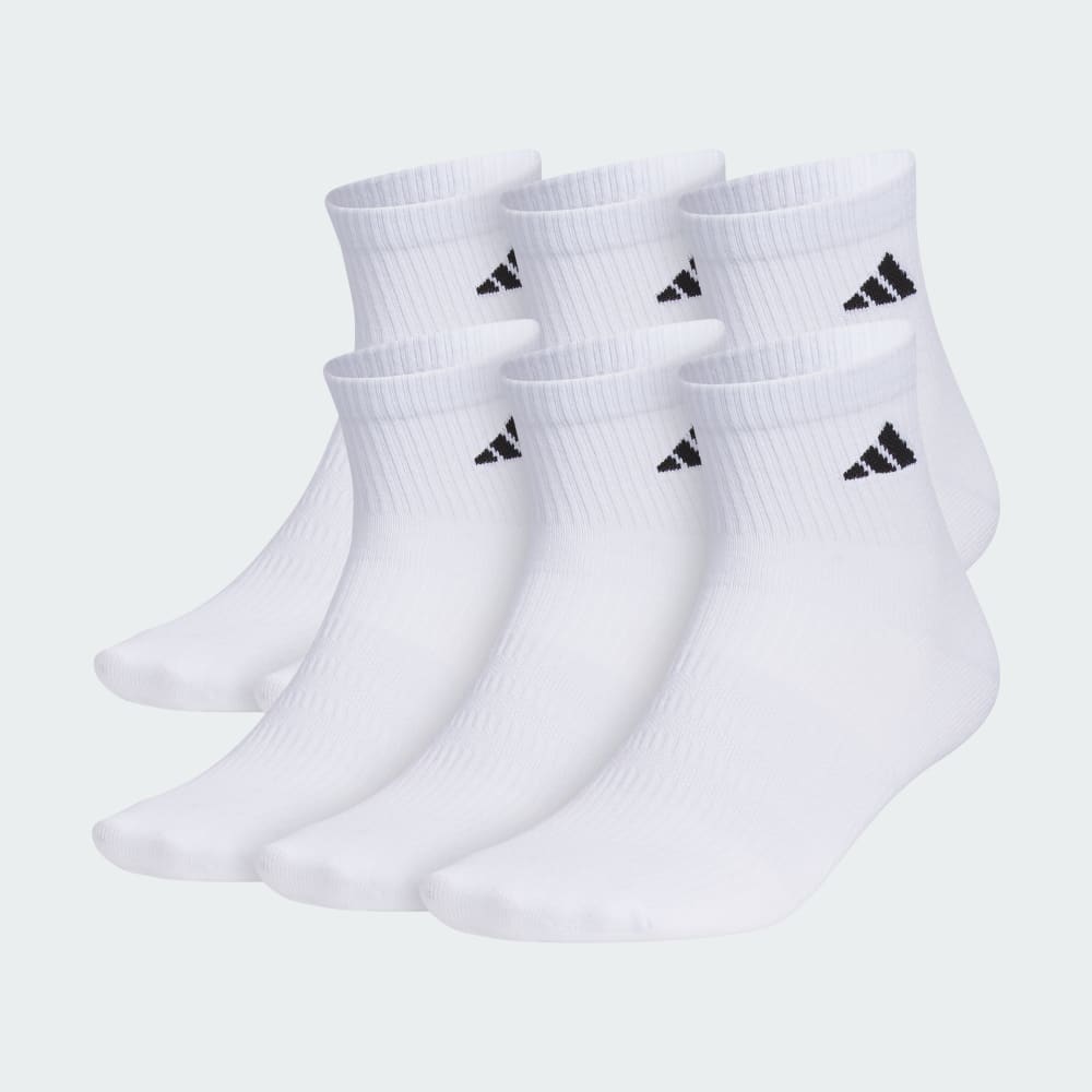 

Носки Adidas Superlite 3.0 6-Pack Quarter Socks, белый/черный