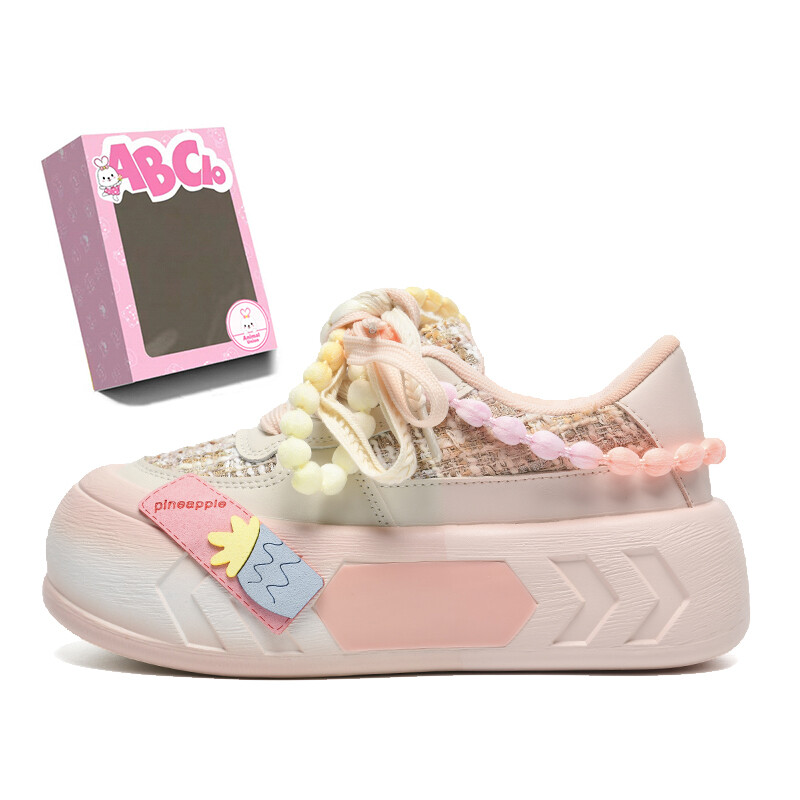 

Кроссовки ABCIO Skateboarding Shoes Women's Low-top, желтый