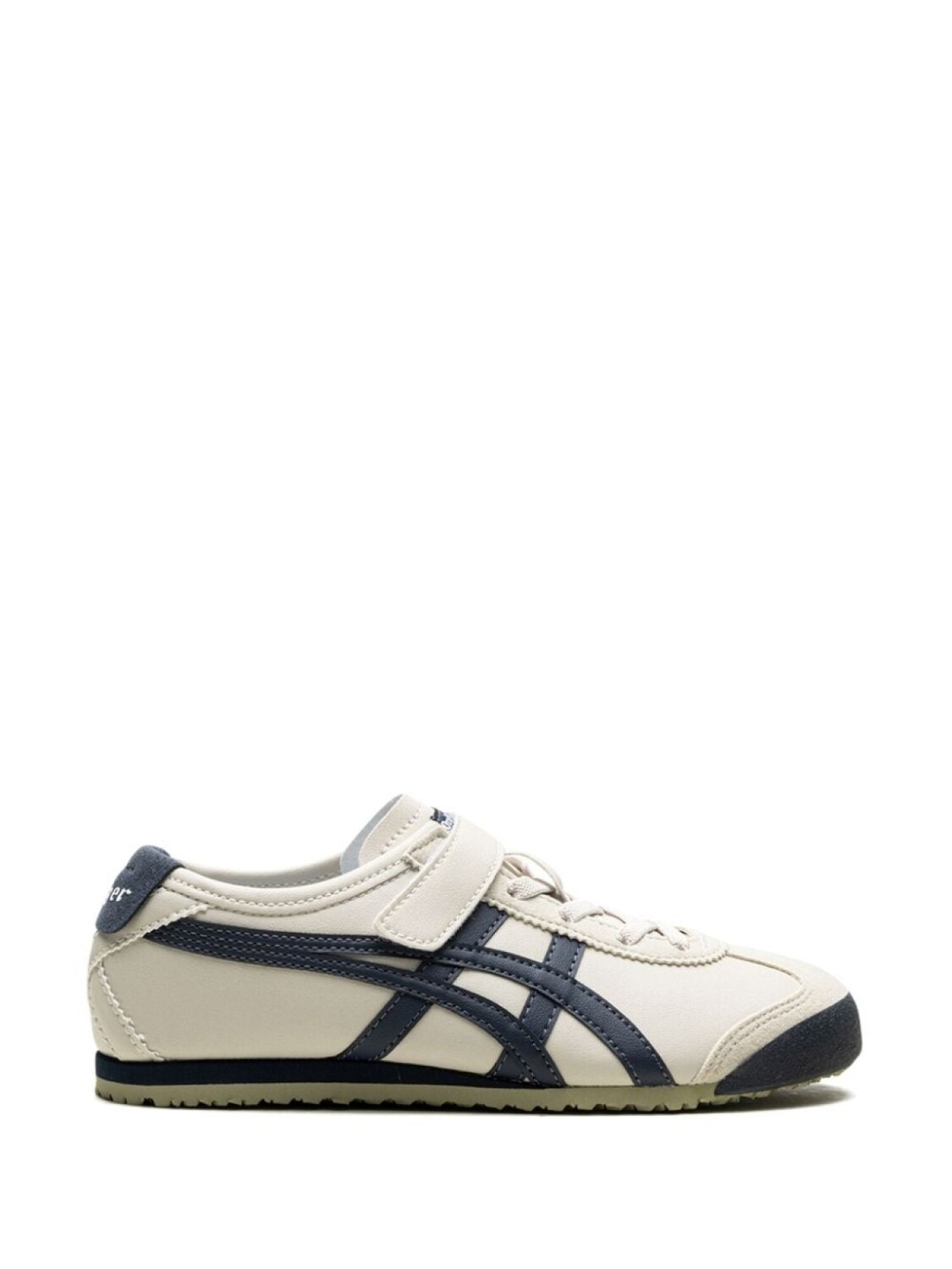 Кроссовки Onitsuka Tiger Mexico 66 "Birch/India Ink", белый — фото 2