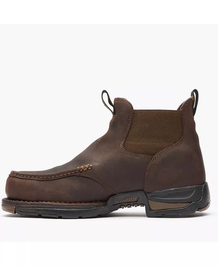 Мужские рабочие ботинки Chelsea Athens Waterproof Georgia Boot, коричневый — фото 3