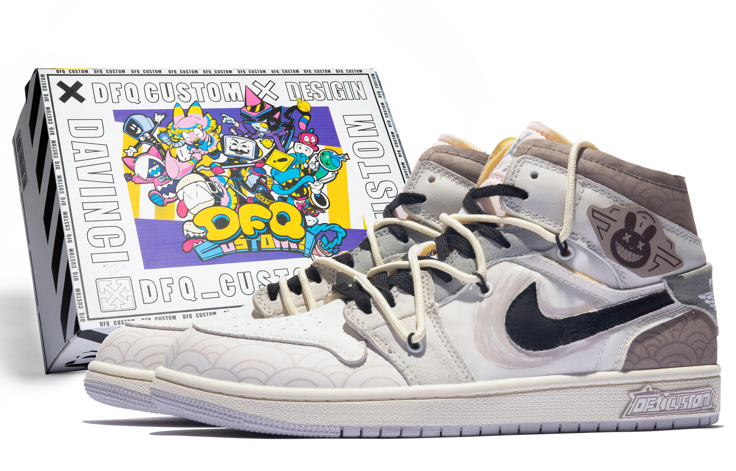 

Jordan Air Jordan 1 винтажные баскетбольные кроссовки мужские, Off-white