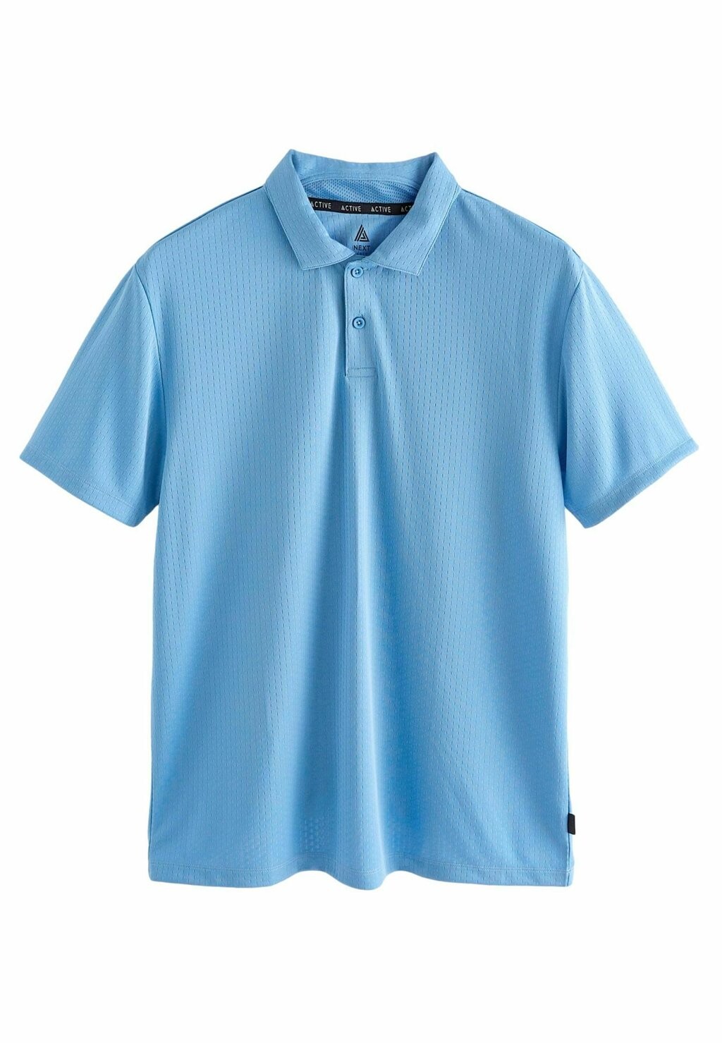 

Рубашка-поло Textured Regular Fit Next, синяя