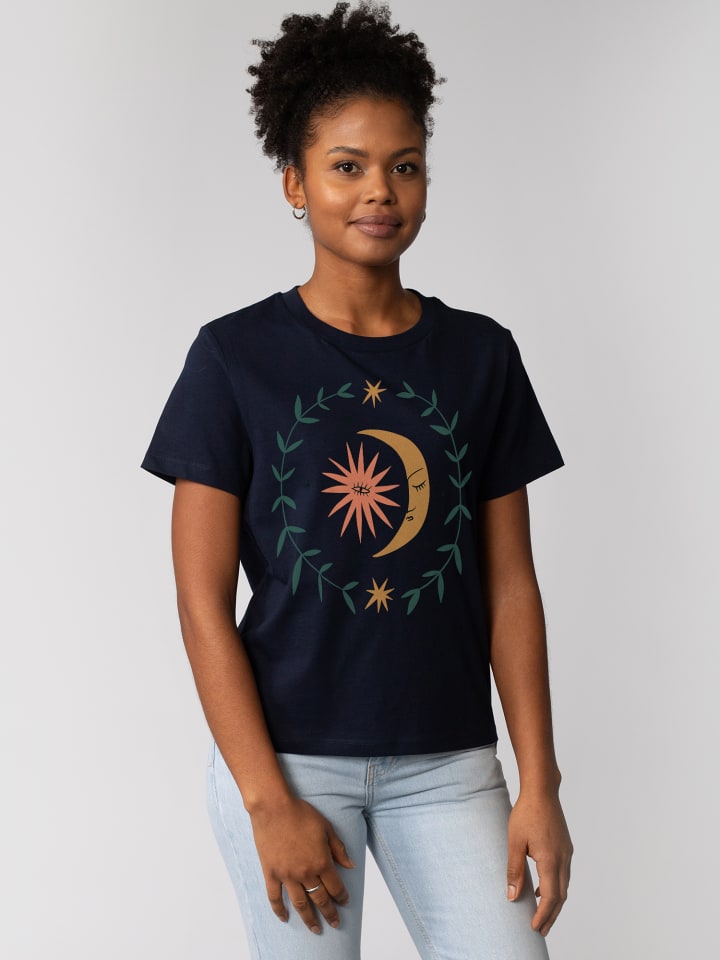

Футболка wat Apparel T-Shirt Love and flex, темно-синий