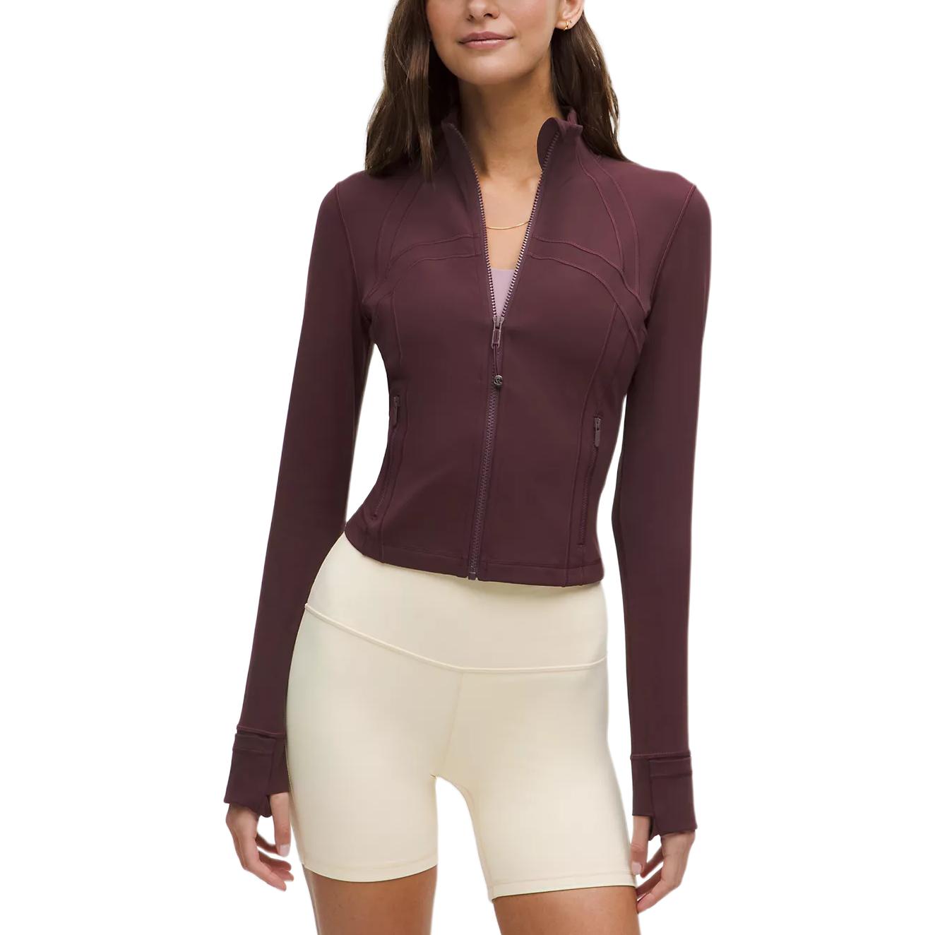

Женское пальто для йоги Lululemon, goodnight plum/gnpl