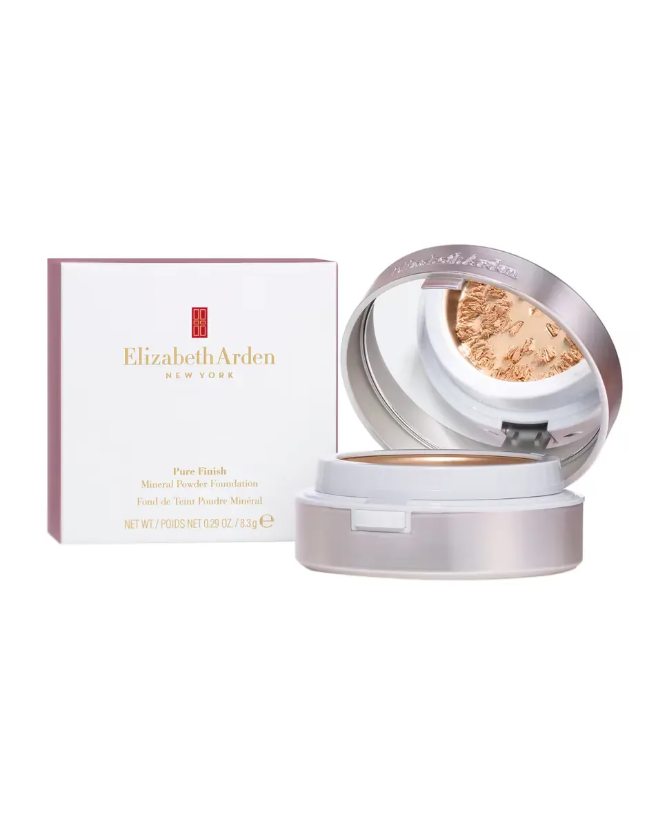 Тональный крем Pure Finish Mineral Powder оттенок 2 Elizabeth Arden, Shade 7 — фото 2