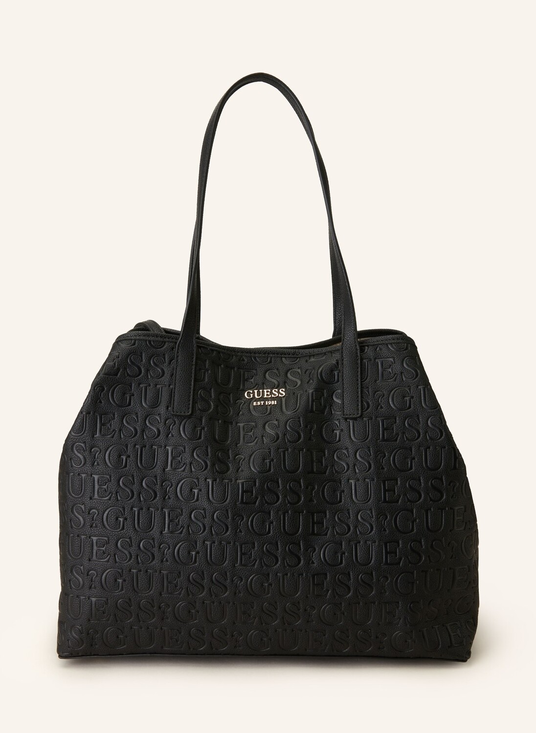 

Шоппер vikky ii большой Guess, черный