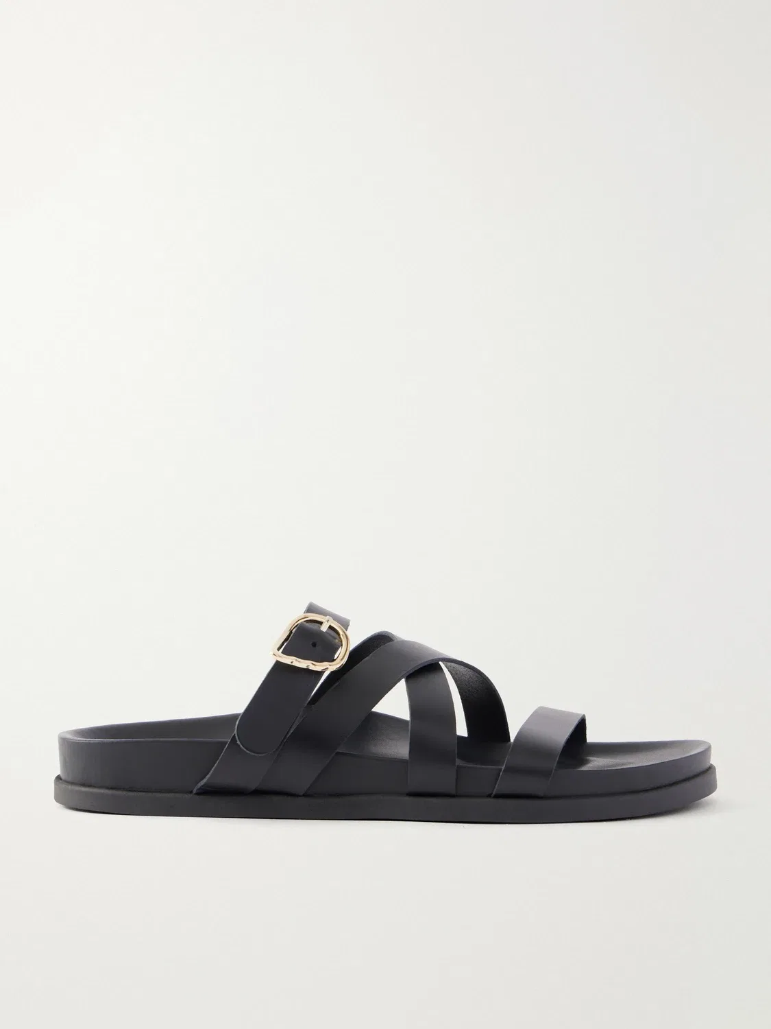 Сандалии Filipa из кожи Ancient Greek Sandals, черный