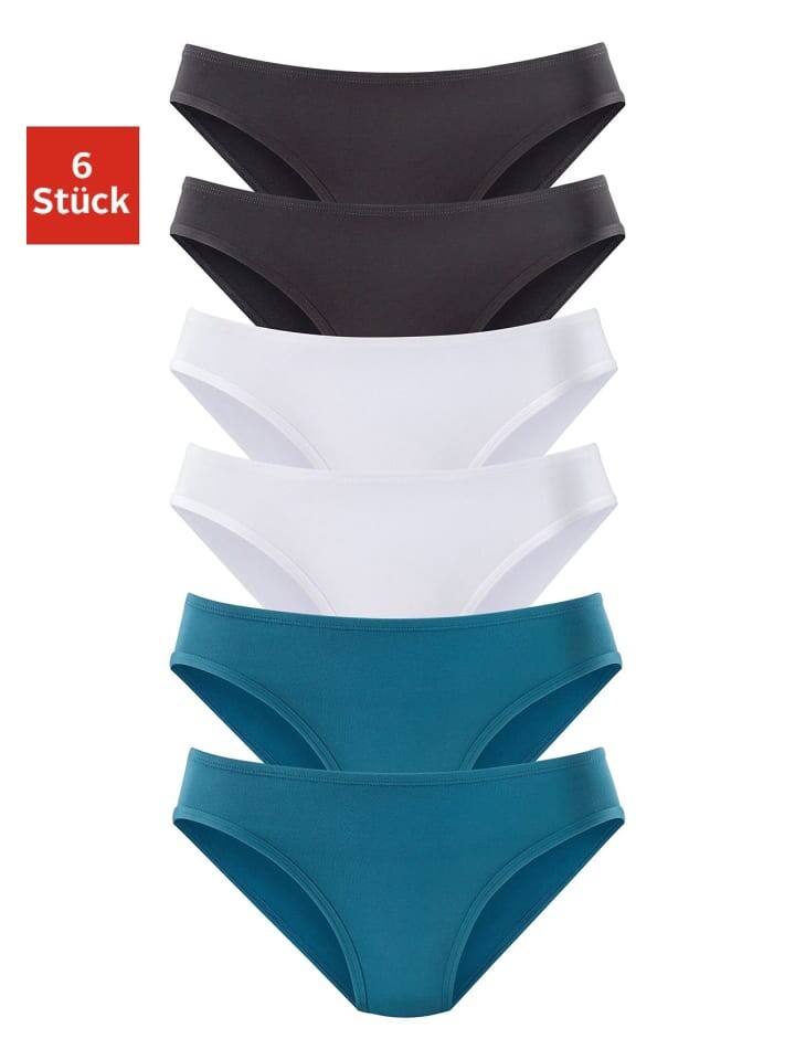 

Трусы Vivance Active, цвет petrol, schwarz, weiß