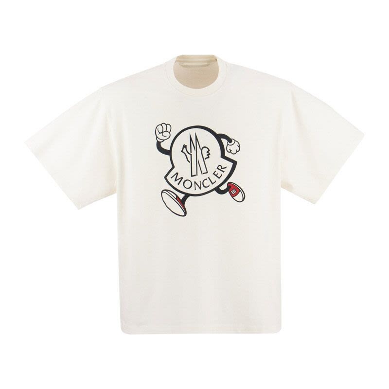 

Футболка мужская Off White Moncler, кремовый