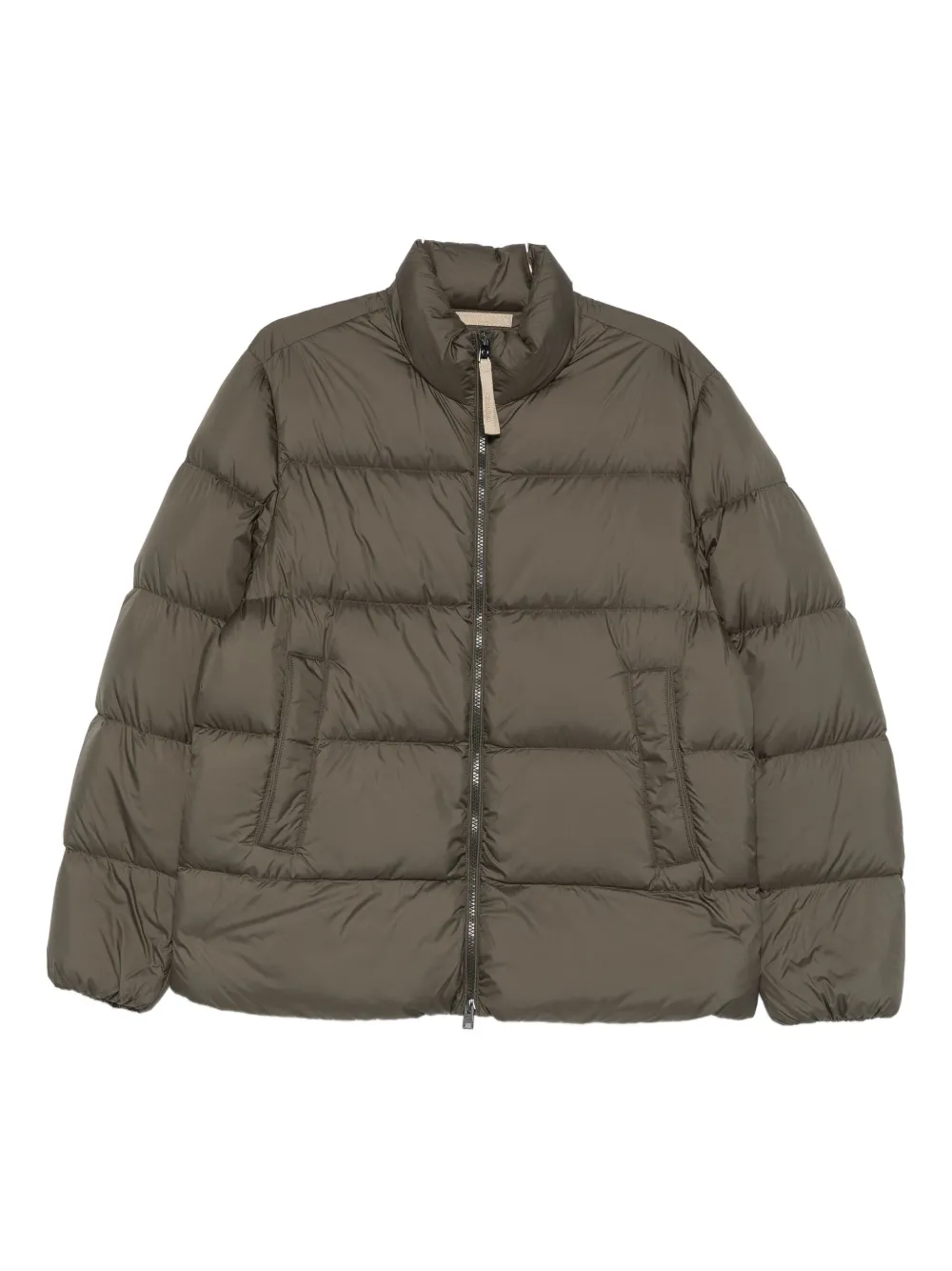 

Стеганая куртка на молнии Woolrich, зеленый