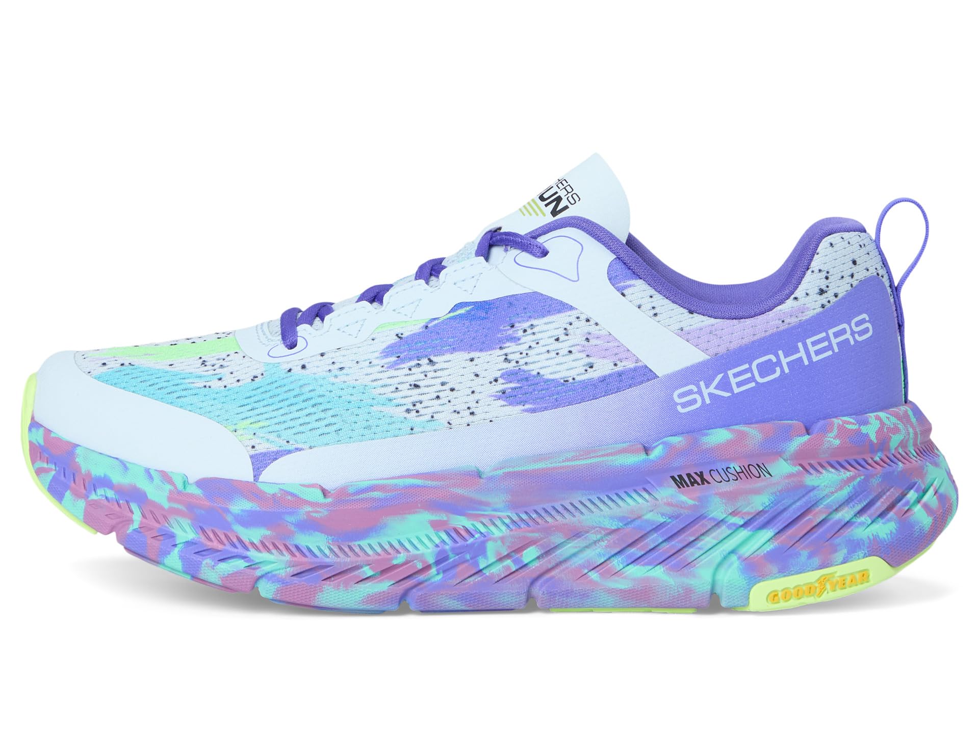 Кроссовки SKECHERS Max Cushioning Premier 2.0 Unhinged, Purple/Multi — фото 4