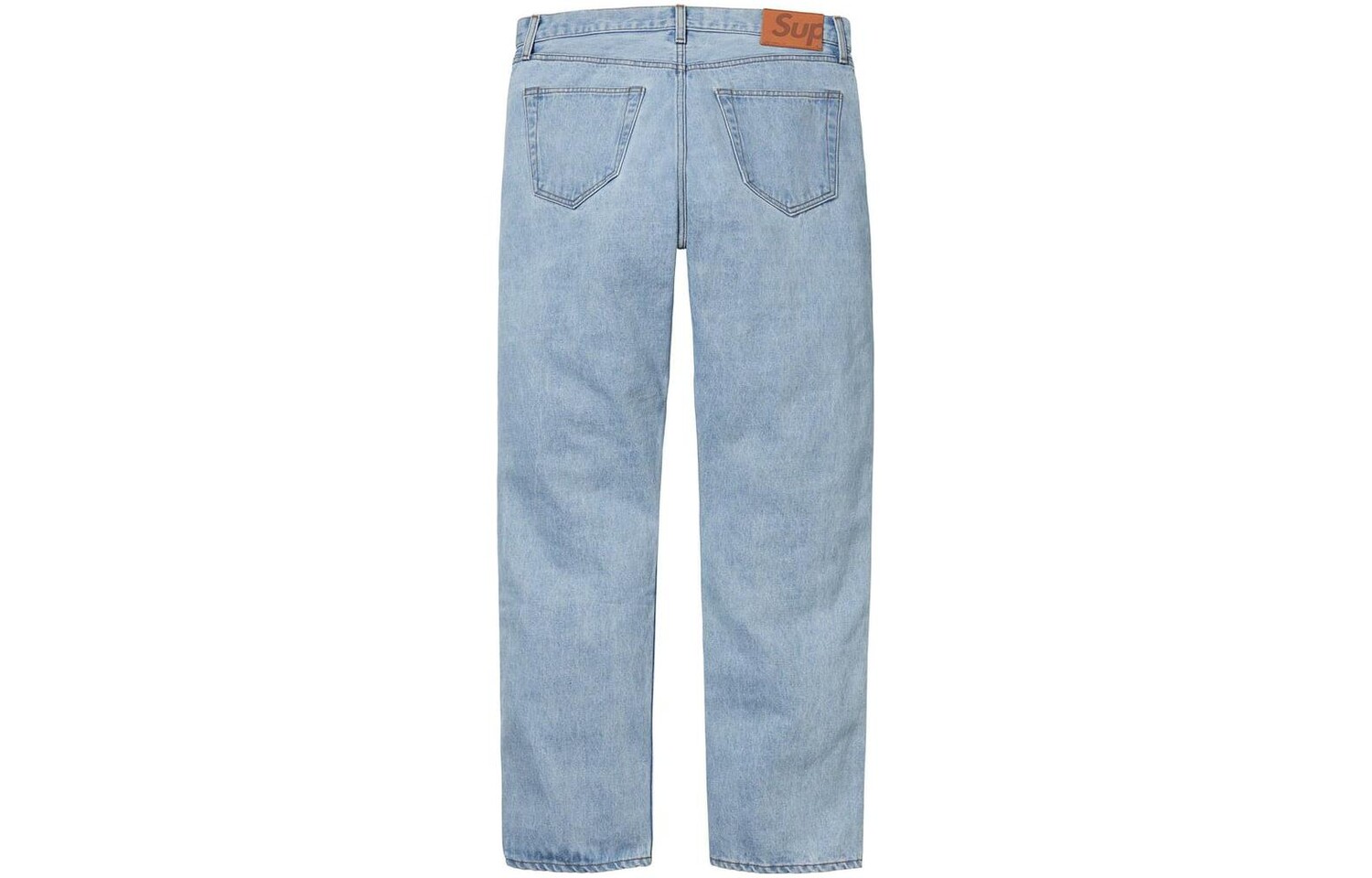 Джинсы унисекс Stone Washed Indigo Supreme, индиго — фото 2