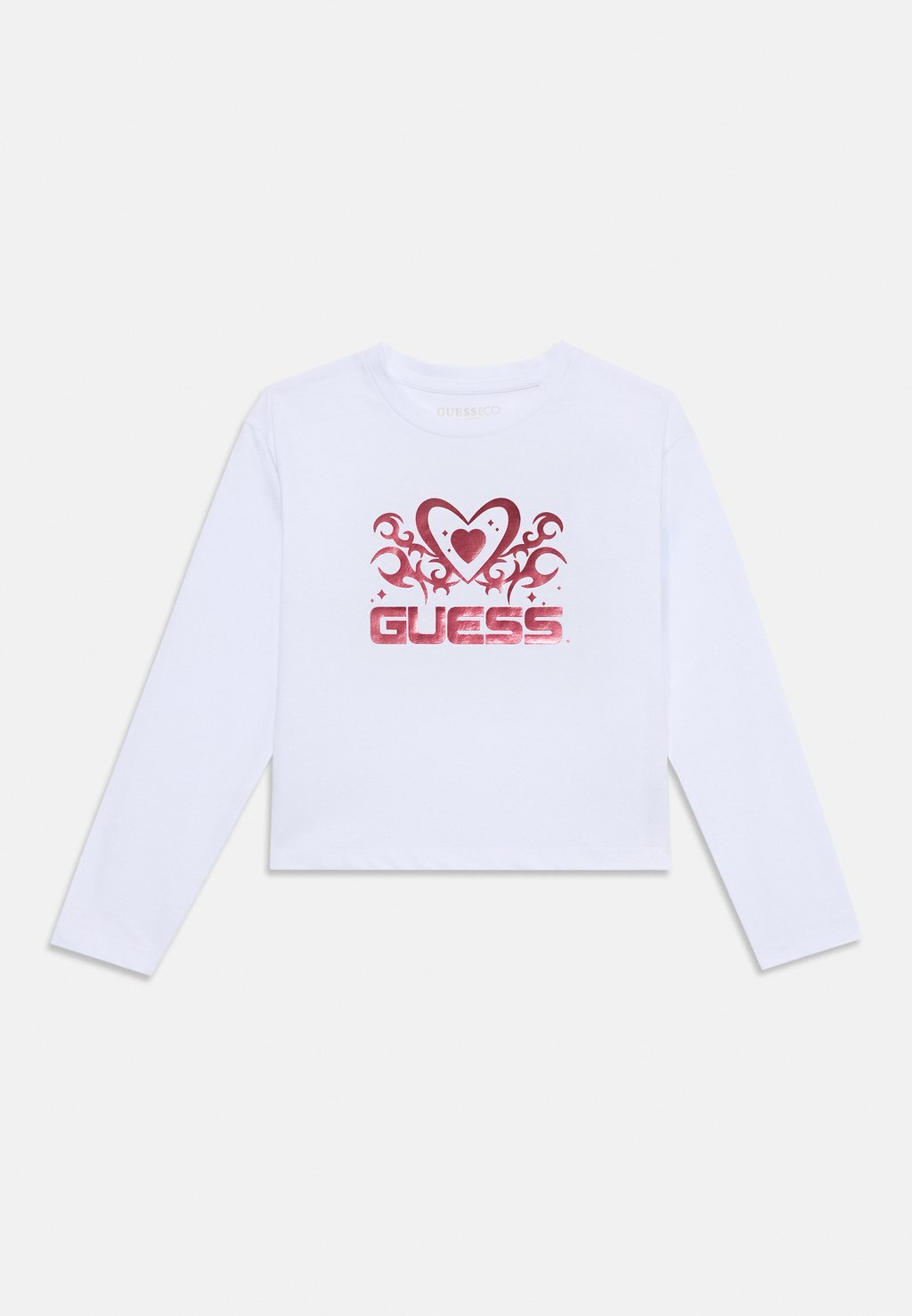 

Футболка с длинным рукавом JUNIOR MIDI Guess, белый