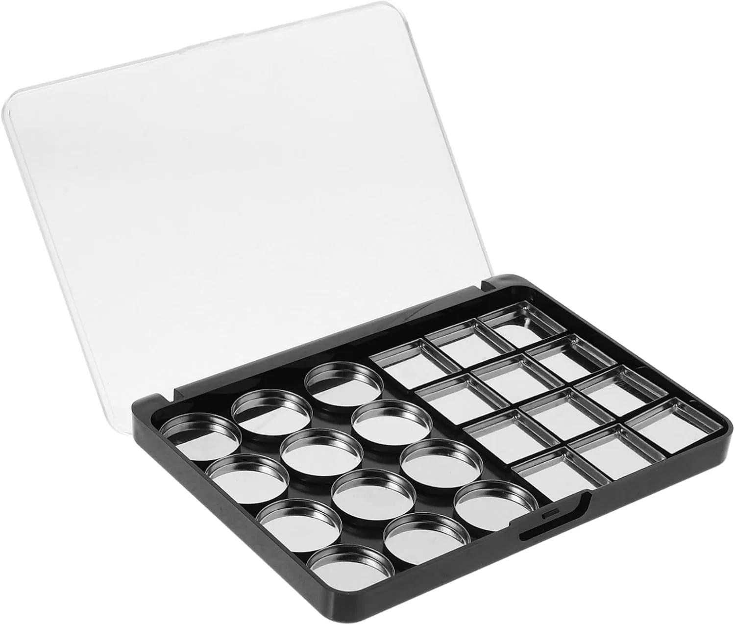 Палетка для теней магнитная Hakidzel с поддонами 14x10x1.5 см