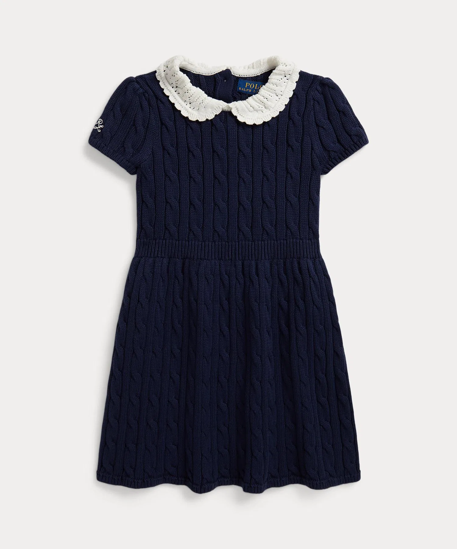 Детское платье Polo Ralph Lauren с кабельным узором
