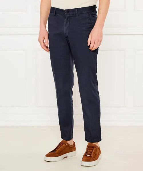 

Брюки-Чинос h-kaiton1 Slim fit Boss, синий