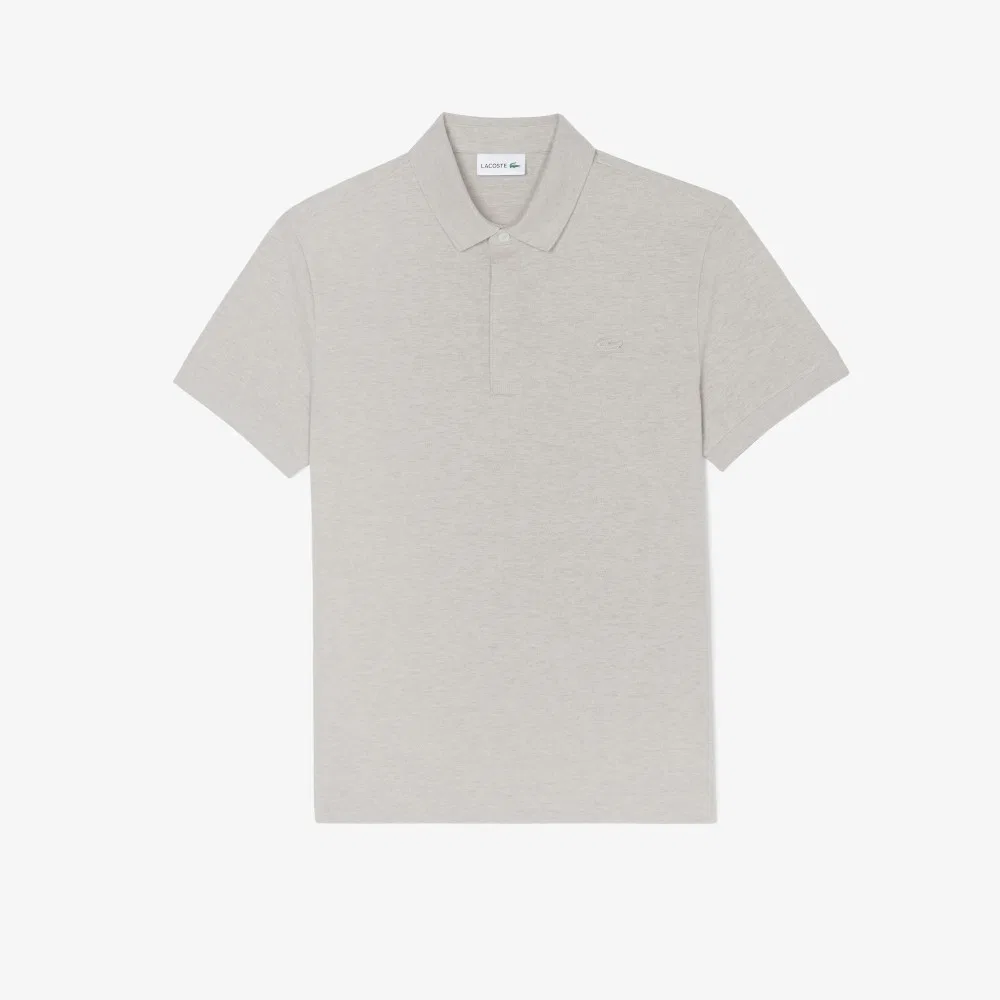 Футболка поло Lacoste Paris, мужская, цвет овсянки
