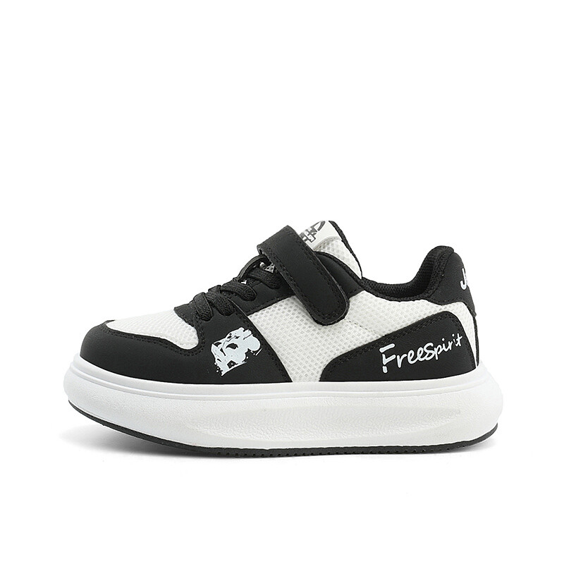 

Детские кроссовки для скейтбординга Kids Low-top Black Jeep, черный/белый