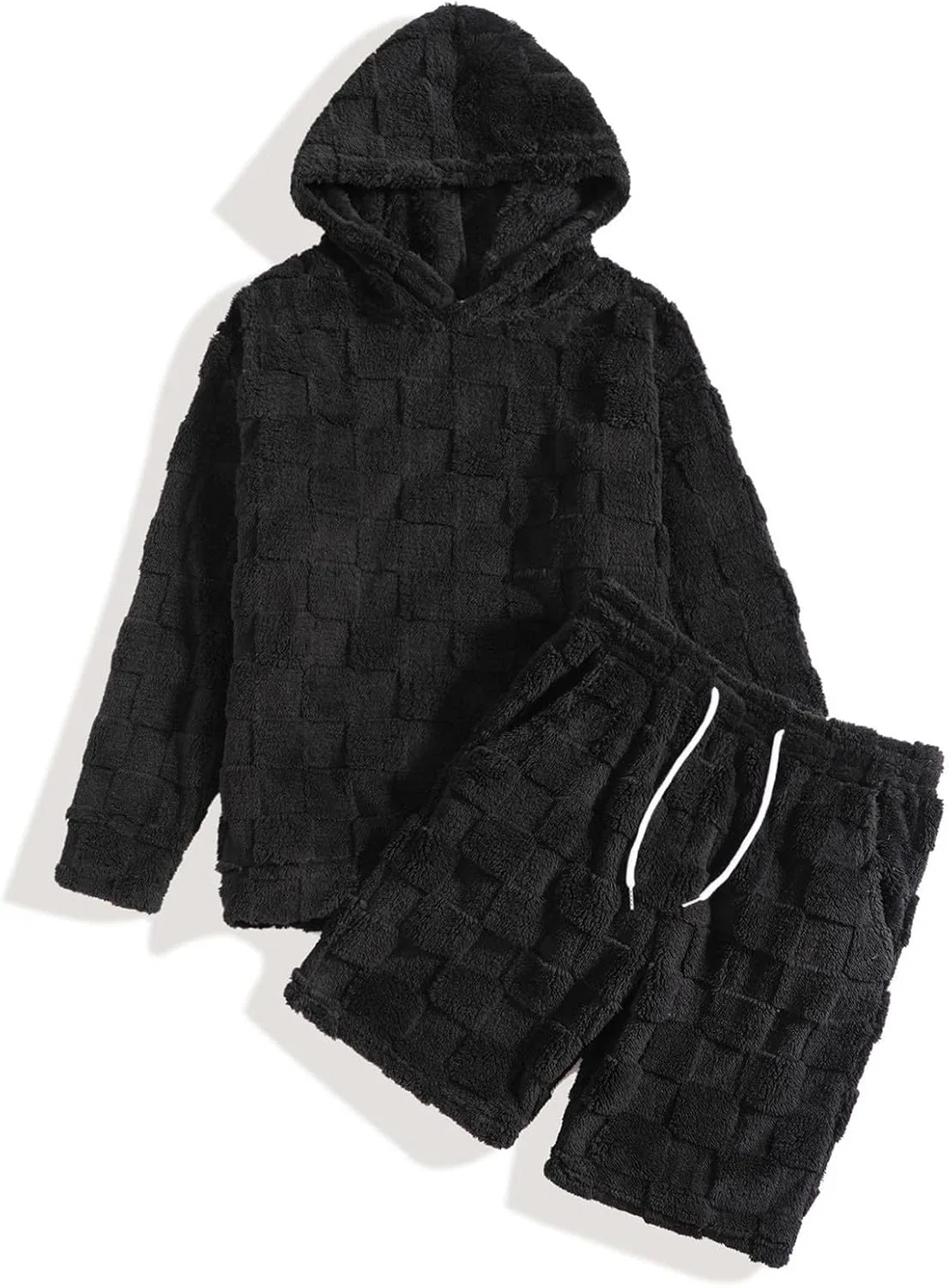Спортивный костюм флисовый мужской Warm Fleece, черный