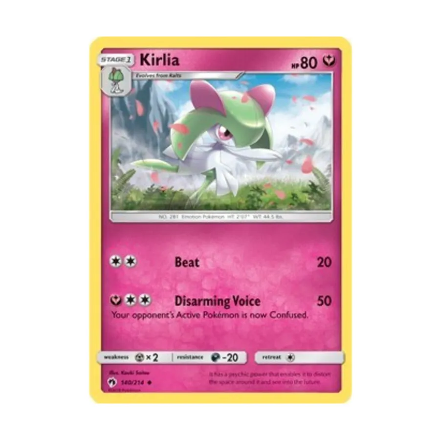 

CCG Кирлия (У) #140, Pokemon - SM - Lost Thunder - Singles