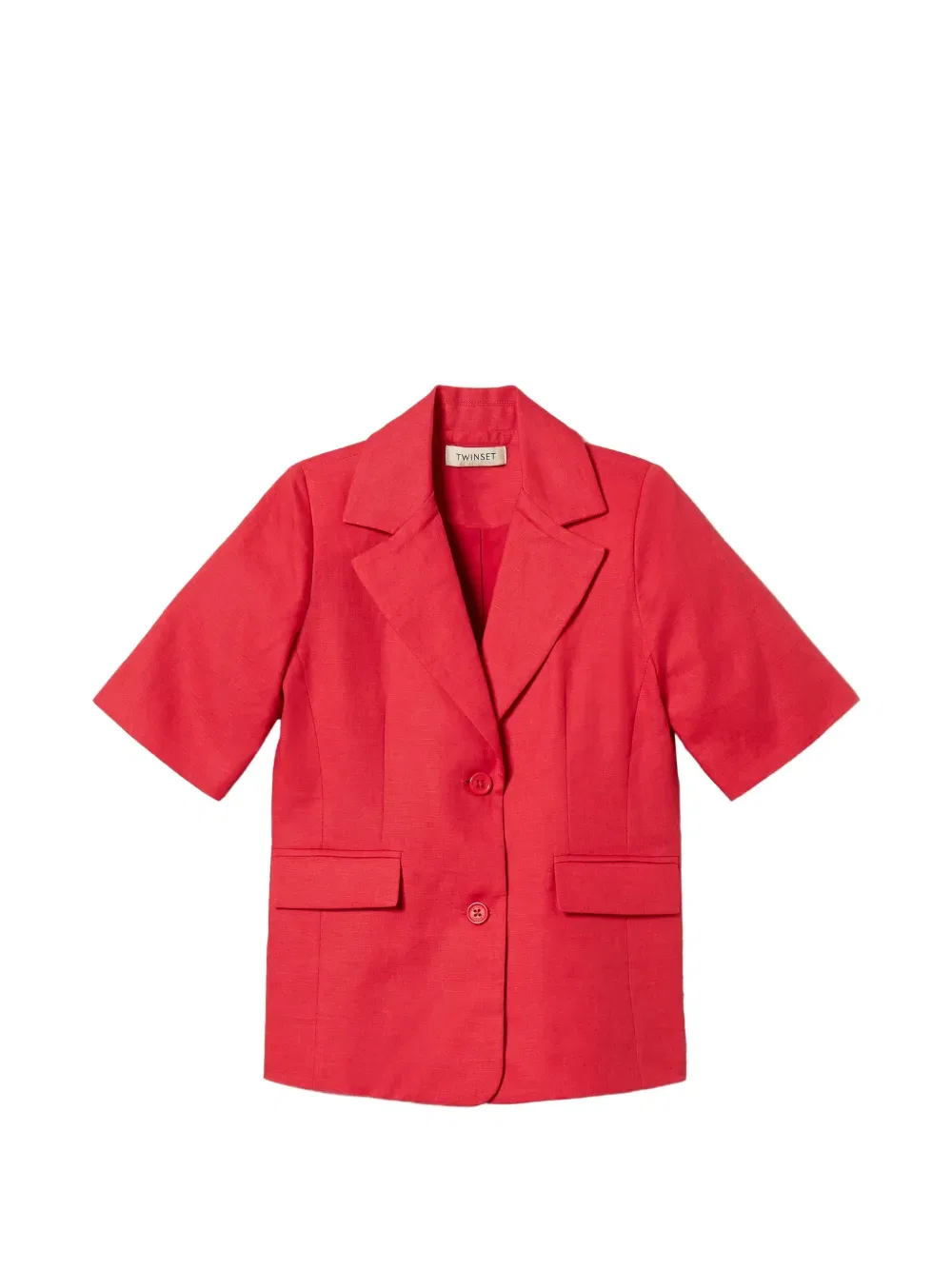Блейзер с короткими рукавами Twinset Kids, розовый