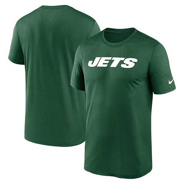 

Мужская зеленая футболка New York Jets Primetime Legend Wordmark Performance Nike